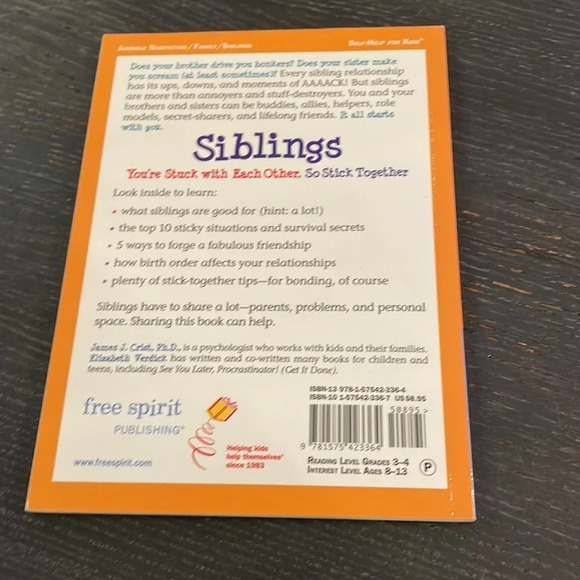 Bundle of Anxiety Workbook for Kids & Sibling Parenting Book - Picture 3 of 6